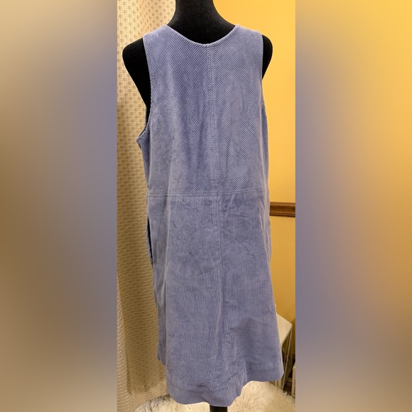 Free People Corduroy Rolling Thunder Pinafore Jumper Mini Dress - Picture 6 of 8